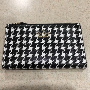 Kate Spade Cameron Street Houndstooth Mikey Wallet 1 LEFT🌟🌟🌟🌟🌟🌟🌟